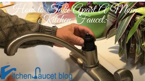 how to take a moen kitchen faucet apart|How to Take Apart a Moen Kitchen Faucet